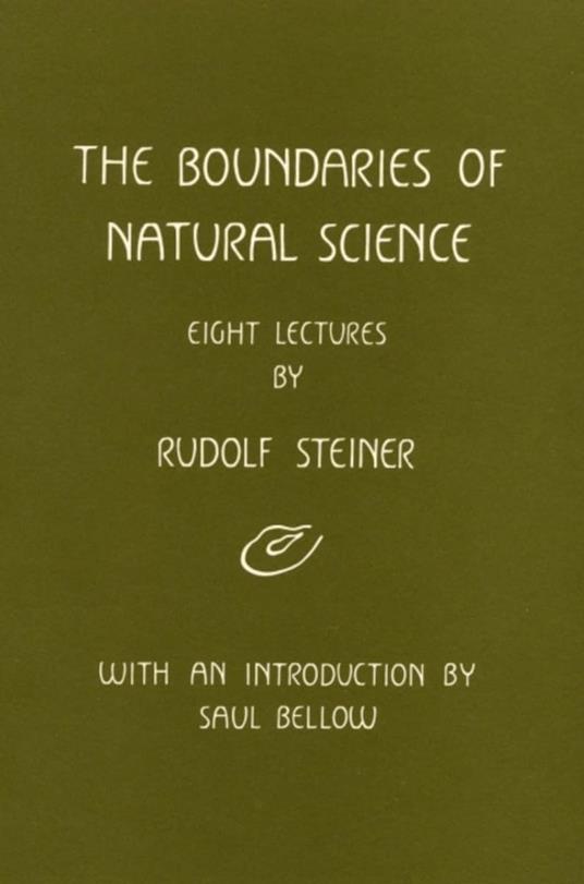 The Boundaries of Natural Sciences - Rudolf Steiner - copertina