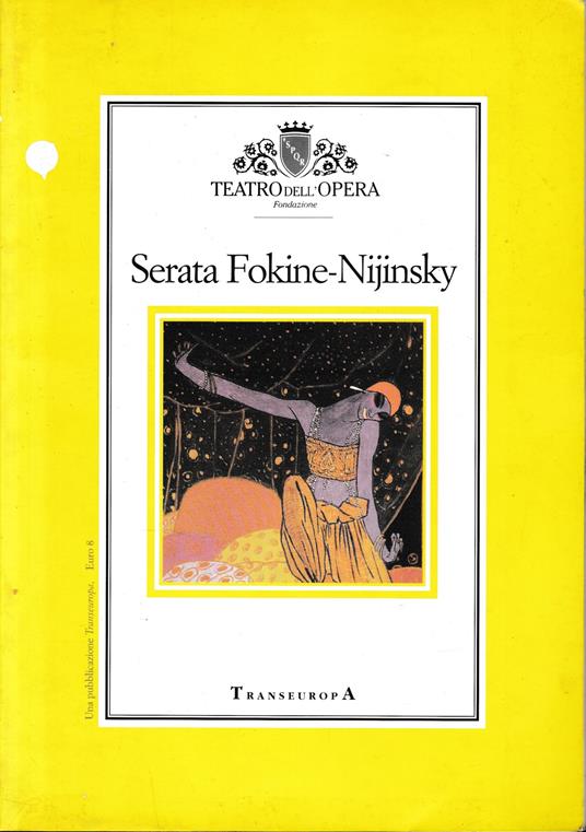 Serata Fokine-Nijinsky - Silvia Camerini - copertina