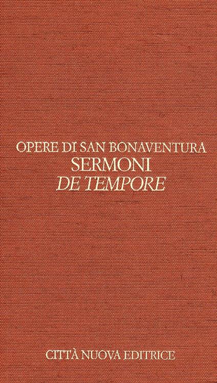 Opere. Sermoni de tempore (Vol. 11) - Bonaventura (san) - copertina