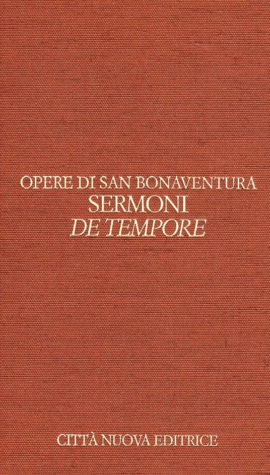 Opere. Sermoni de tempore (Vol. 11) - Bonaventura (san) - copertina