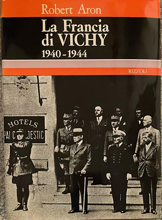 Francia di Vichy 1940-1944 - Robert Aron - copertina