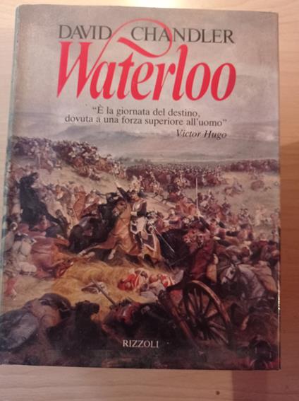Waterloo - David Chandler - copertina