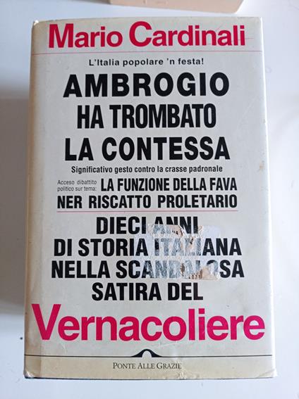 Ambrogio ha trombato la contessa - Mario Cardinali - copertina