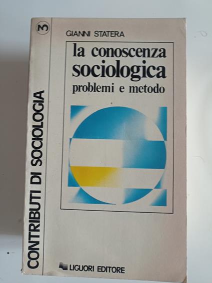 La conoscenza sociologica - Gianni Statera - copertina
