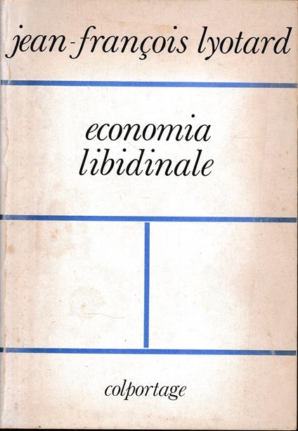 Economia libidinale - copertina