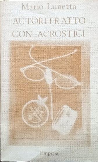 Autoritratto con acrostici - Mario Lunetta - copertina