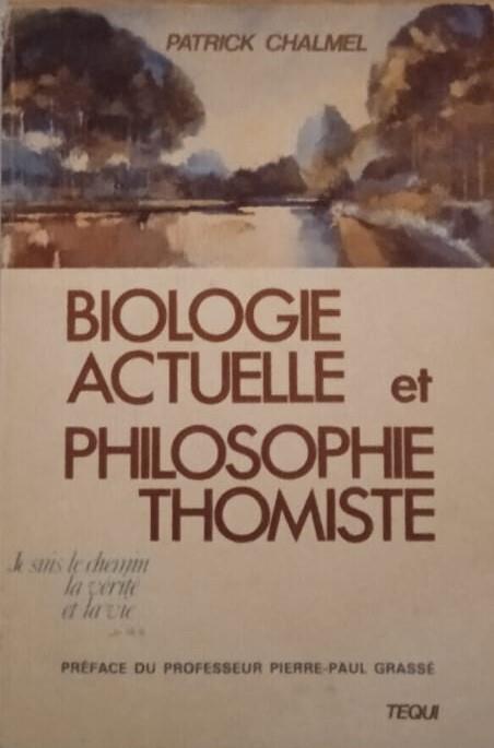 Biologie actuelle et philosophie thomiste - copertina