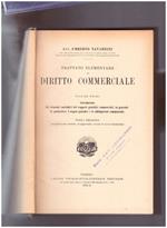 Trattato Elementare di Diritto Commerciale Volume Primo