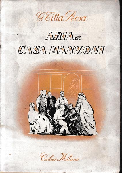 Aria di Casa Manzoni - Giovanni Titta Rosa - copertina