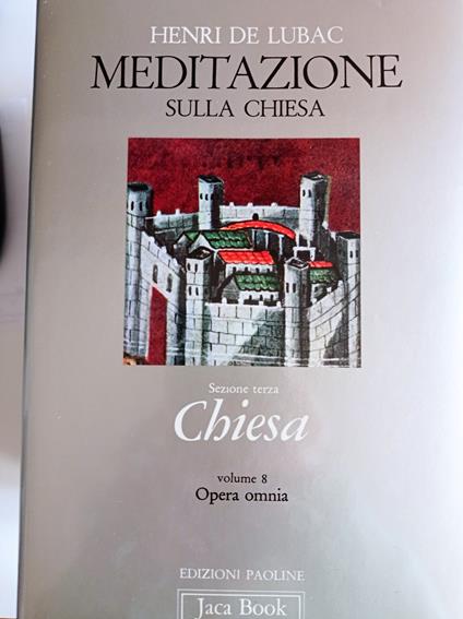 Meditazione sulla Chiesa - Henri de Lubac - copertina