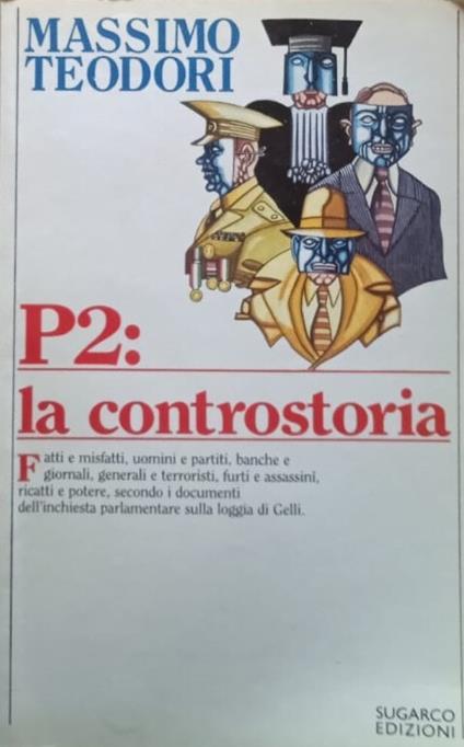 P2 la controstoria - Massimo Teodori - copertina