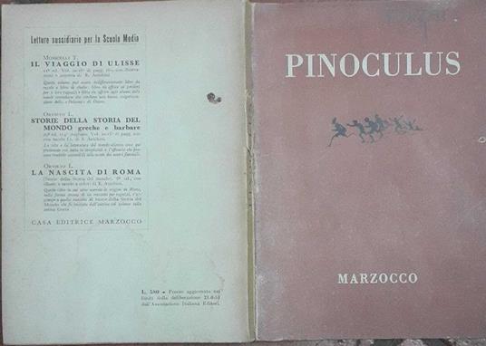 Pinoculus liber qui inscribitur "Le avventure di pinocchio" - Carlo Collodi - copertina