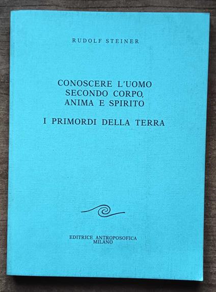 Conoscere L'uomo - Rudolf Steiner - copertina