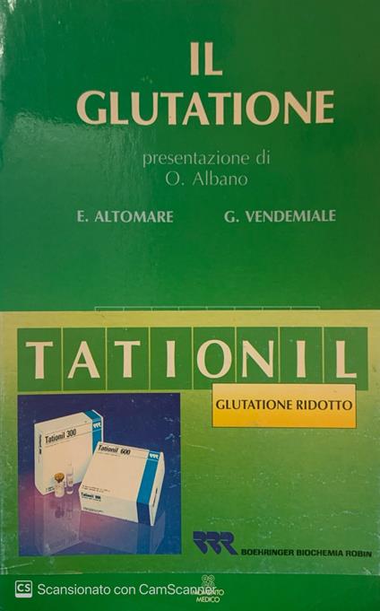 Il Glutatione - copertina