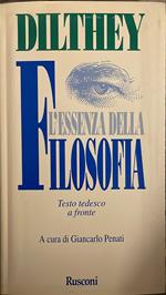 L' essenza della filosofia