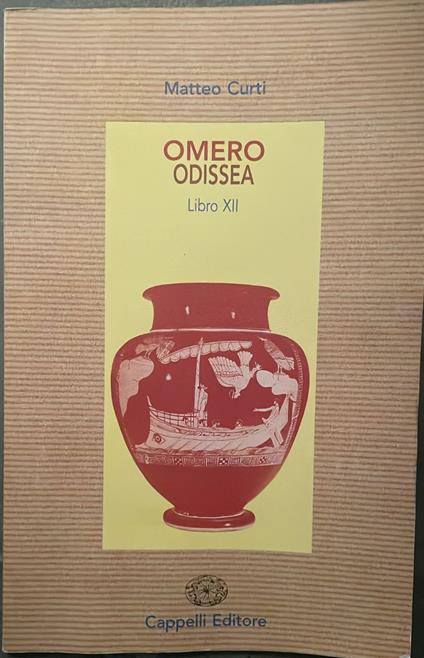 Omero Odissea Libro XII - Matteo Curtoni - copertina