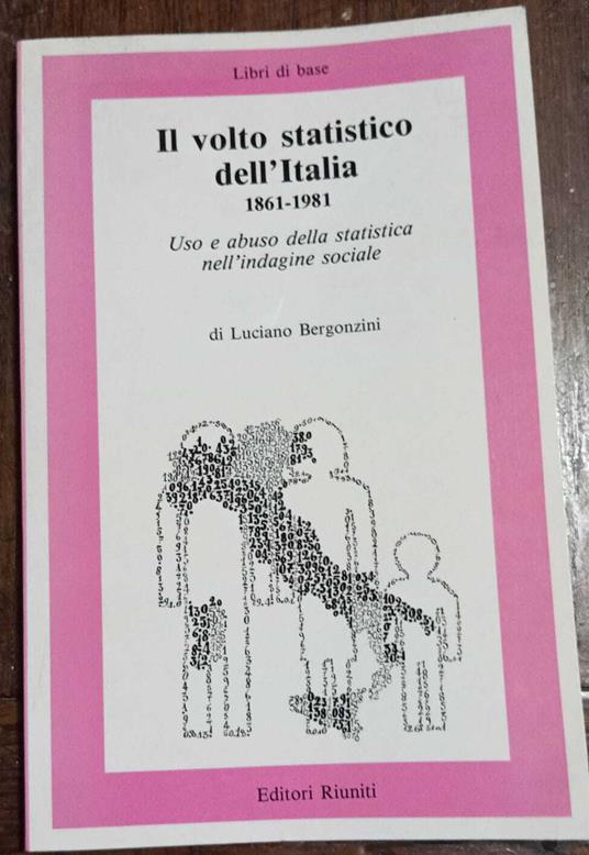 Il volto statistico dell'Italia - Luciano Bergonzini - copertina