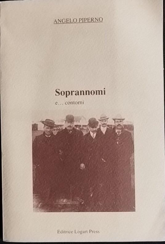 Soprannomi e...contorni - Angela Piperni - copertina