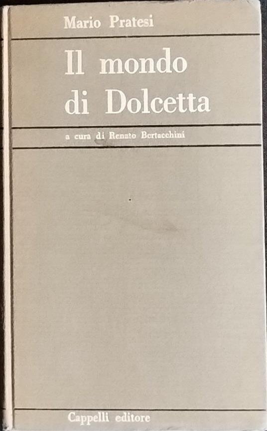 Il mondo di Dolcetta - Mario Pratesi - copertina