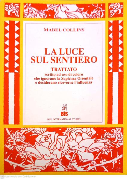 La luce sul sentiero - Mabel Collins - copertina