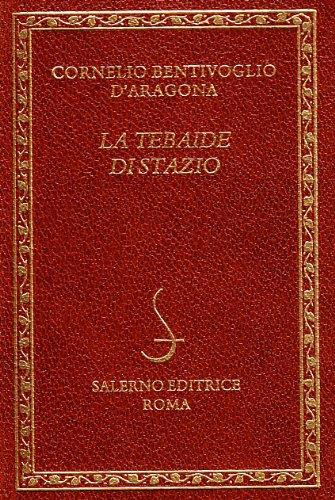 La Tebaide di Stazio - Cornelio Bentivoglio - copertina