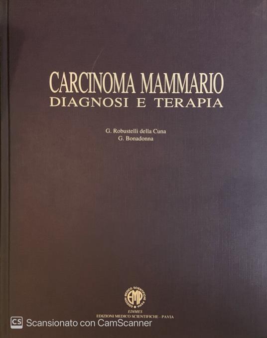 Carcinoma mammario diagnosi e terapia - copertina