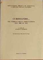 Curiosando... Nei verbali della deputazione dal 1886 al 1953