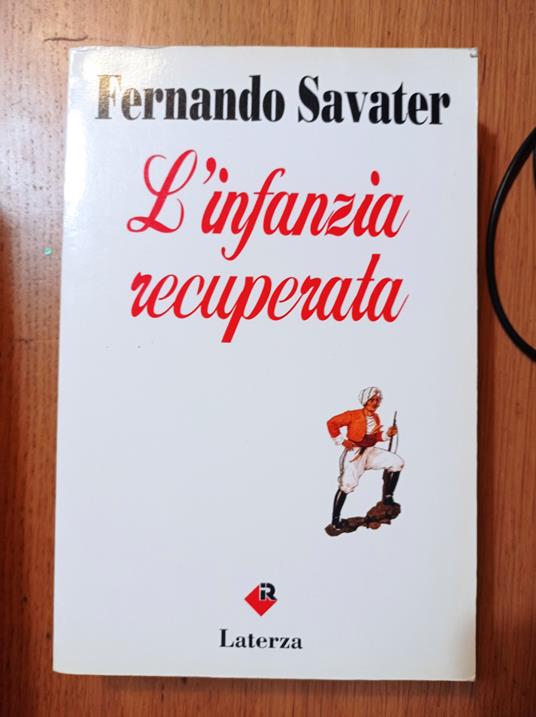 L' infanzia recuperata - Fernando Savater - copertina