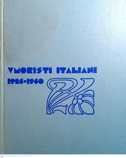 Umoristi italiani 1926-1960 - Giovanni Mosca - copertina