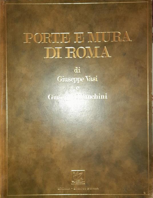 Porte e mura di Roma - Giuseppe Vasi - copertina