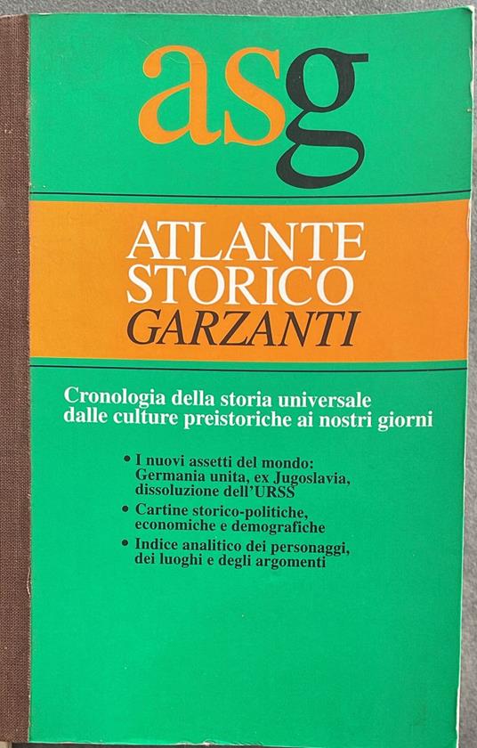 Atlante storico - Garzanti