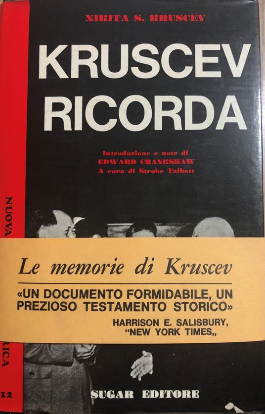 Kruscev ricorda - Nikita S. Krusciov - copertina