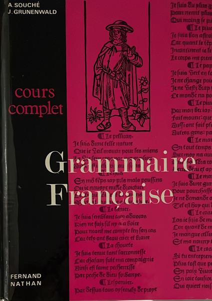 Grammaire Francaise. Cours complet - copertina