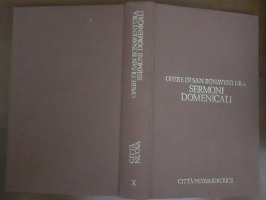 Opere. Sermoni domenicali (Vol. 10) - Bonaventura (san) - copertina