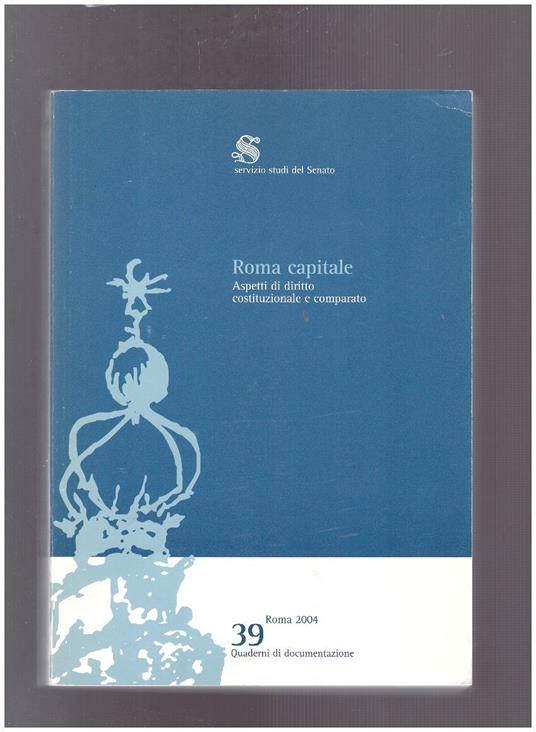 Roma Capitale Aspetti di diritto costituzionale e comparato - copertina