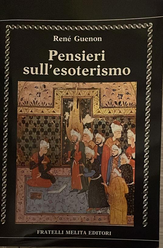 Pensieri sull'esoterismo - René Guénon - copertina