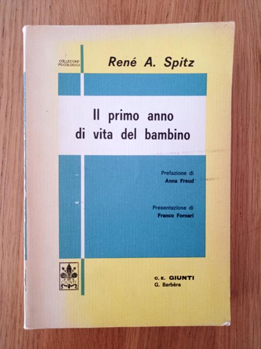 il primo anno di vita del bambino - René A. Spitz - copertina