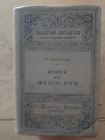 Storia del Medio Evo - Costanzo Rinaudo - copertina