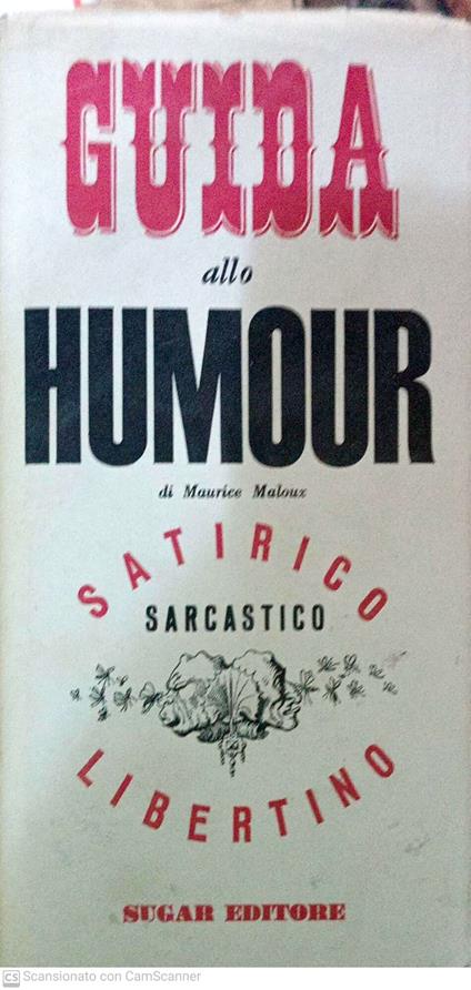 Guida allo Humour - Maurice Maloux - copertina