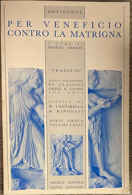 Per veneficio contro la matrigna - Antifonte - copertina