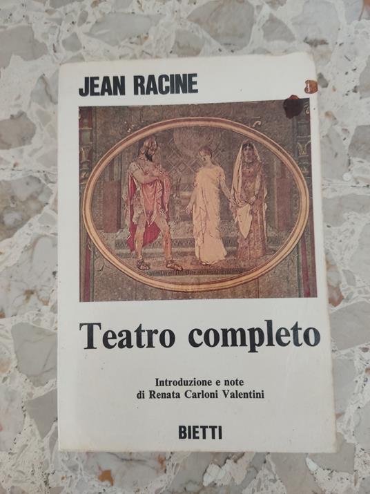 Teatro completo - Jean Racine - copertina