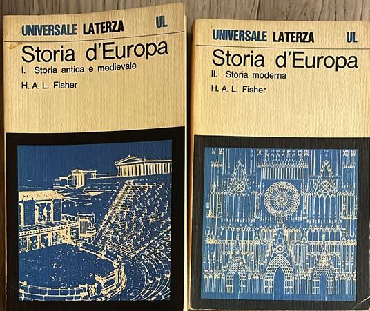 Storia d'Europa. I. Storia antica e medievale II. Storia moderna - Herbert A. Fisher - copertina