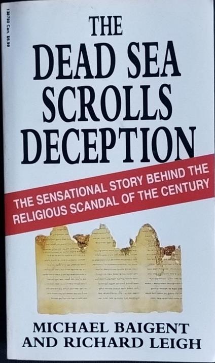 The Dead Sea Scrolls Deception - copertina