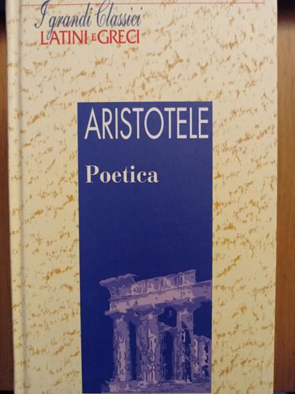 Poetica - Aristotele - copertina