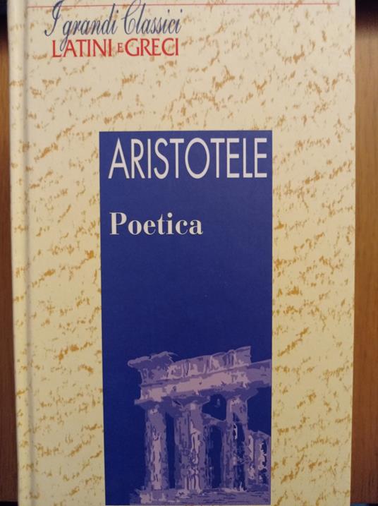 Poetica - Aristotele - copertina