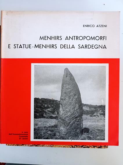 Menhirs antropomorfi e statue - menhirs della Sardegna - copertina