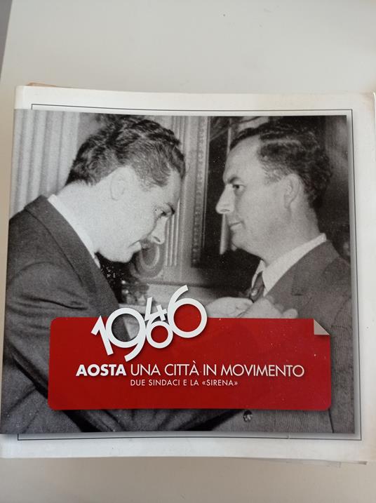 Aosta una città in movimento 1946 - copertina
