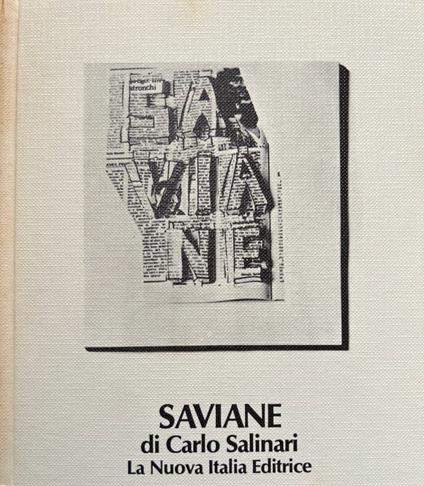 Saviane - Carlo Salinari - copertina