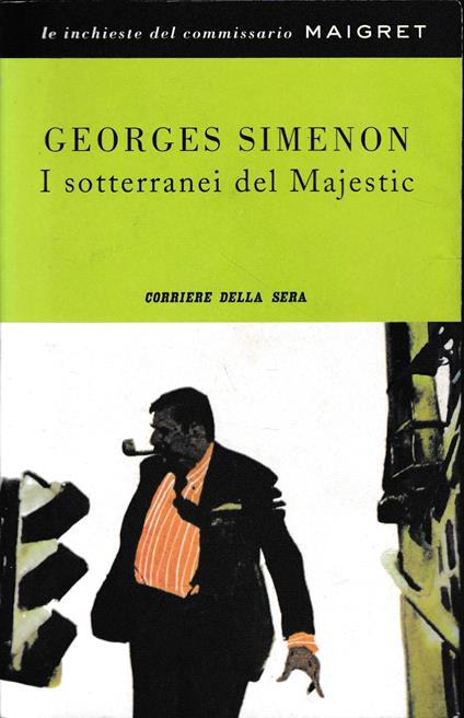 I sotterranei del Majestic - Georges Simenon - copertina