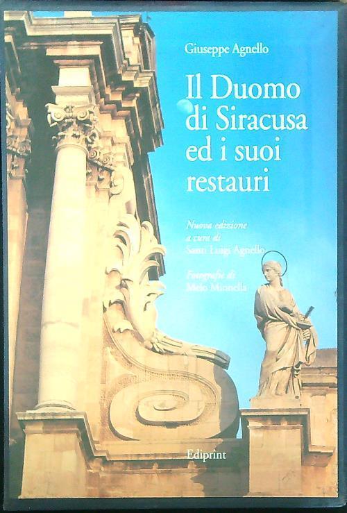 Il Duomo di Siracusa ed i suoi restauri - Giuseppe Agnello - copertina